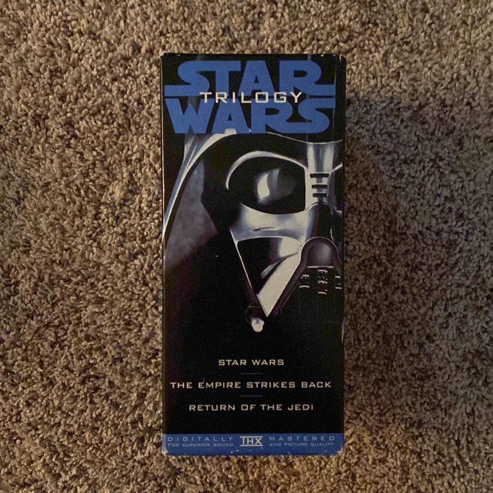 STAR WARS Trilogy Vintage VHS Set - Picture 4 of 10